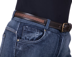 QHP Hailyn Leather Belt