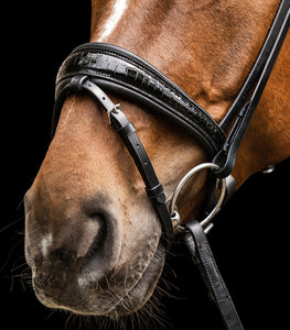 Waldhausen S-Line Magic Bridle ~ Croc print