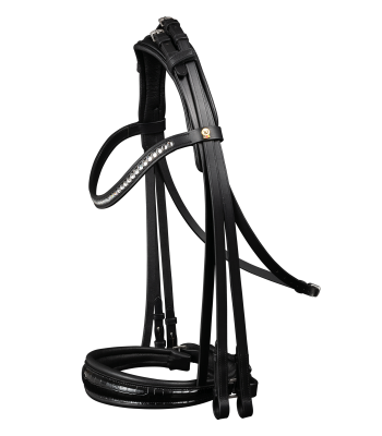 Waldhausen S-Line Double Bridle Magic ~Croc Print