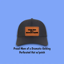 Load image into Gallery viewer, Equine &amp; Design Perforated Trucker Hat w/ Patch
