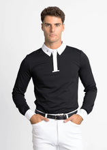 Load image into Gallery viewer, Maximilian ~ Active Long Sleeve Competition Shirt (Black)
