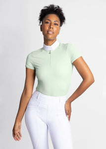 Maximilian ~ Air Short Sleeve Show Shirt (Sage Green)