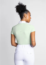 Load image into Gallery viewer, Maximilian ~ Air Short Sleeve Show Shirt (Sage Green)
