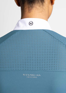 Maximilian Short Sleeve Air Show Shirt ~ Teal