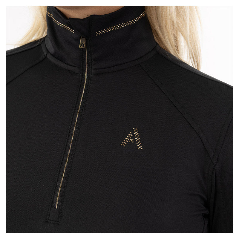 ANKY® Zip Pullover in Black