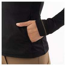 Load image into Gallery viewer, ANKY® Zip Pullover in Black
