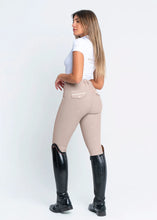 Load image into Gallery viewer, Maximilian Pro Riding Leggings (Beige) Knee Patch
