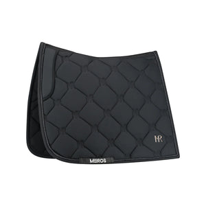 Mrs. Ros DRESSAGE SADDLE PAD - BLACK (COB)