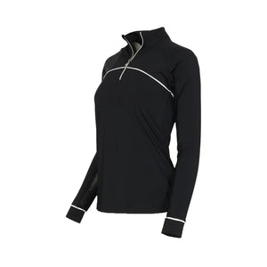 Dapplebay Lady 1/4 Riding Top BLACK/BLACK LS