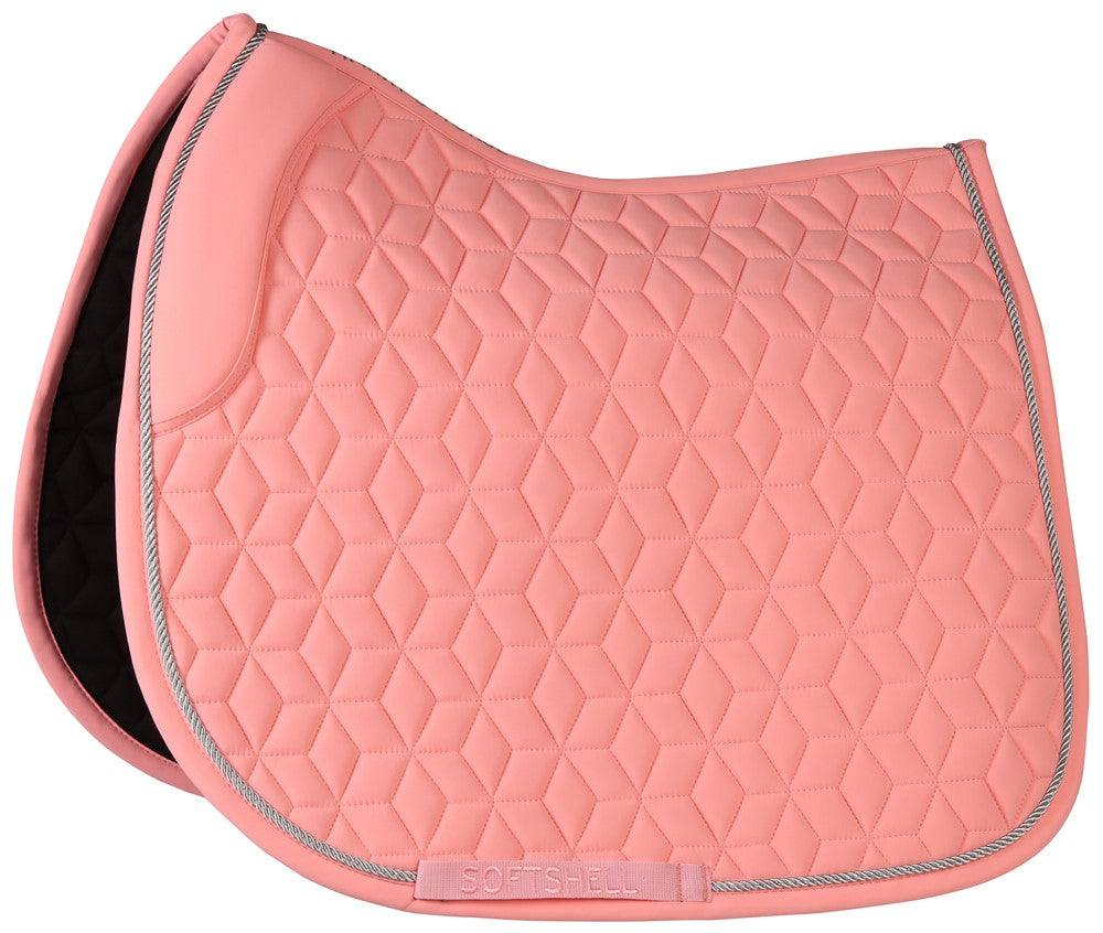 Harry Horse Softshell Saddle Pad GP ~ Coral