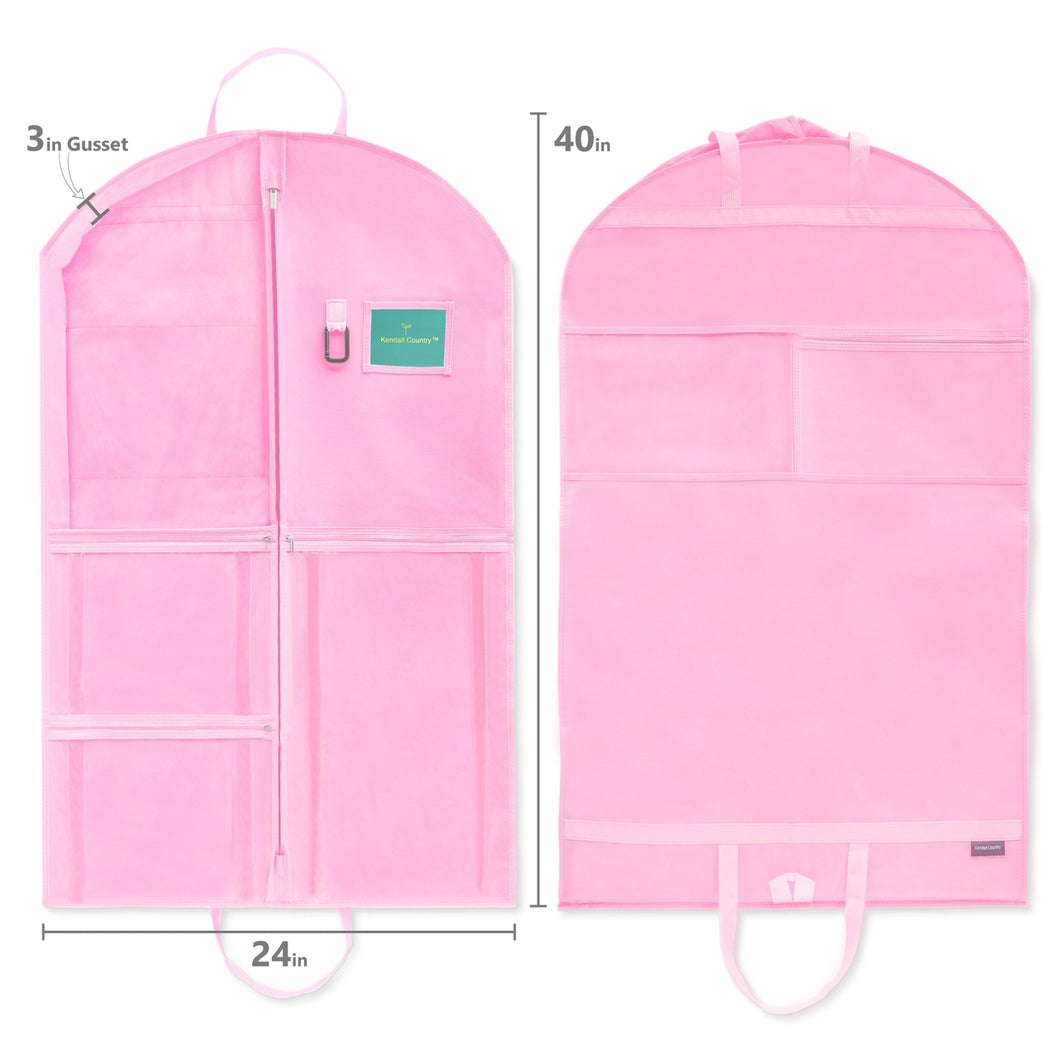 Kendall Garment Bag w/Pockets 40”