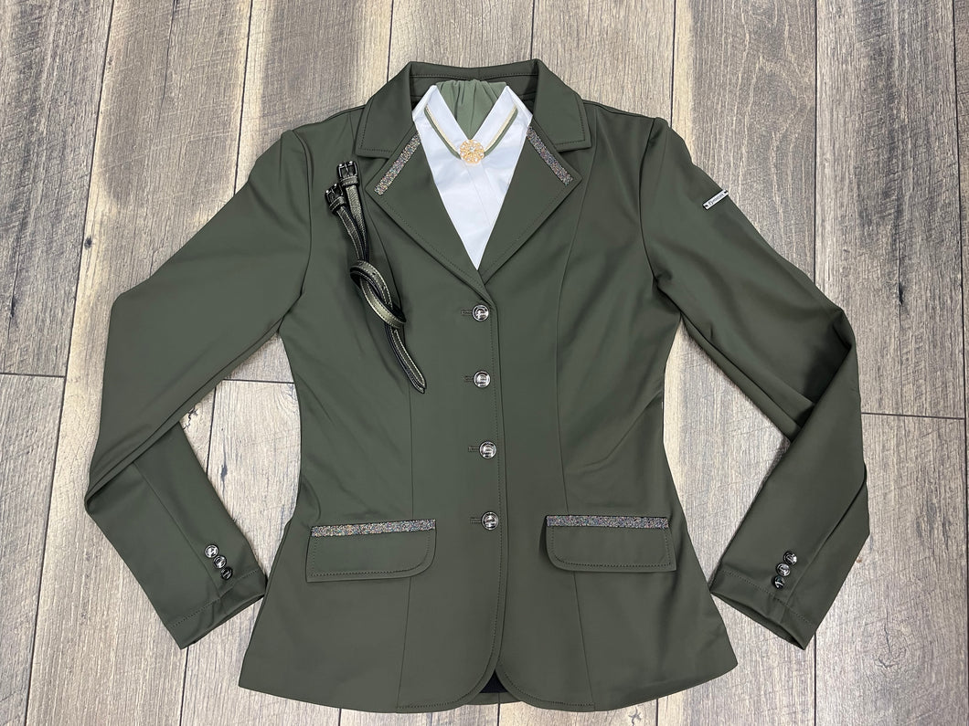 Montar- MoGloria Competition Jacket w. Gun Metal Caviar Tape - Olive