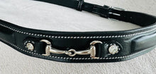 Load image into Gallery viewer, Bridleberry WOMEN'S FULL GRAIN LEATHER BELT W/ HORSE BITS
