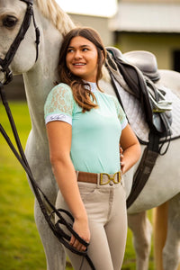 Equistyle Short Sleeve Show Shirt ( Mint)