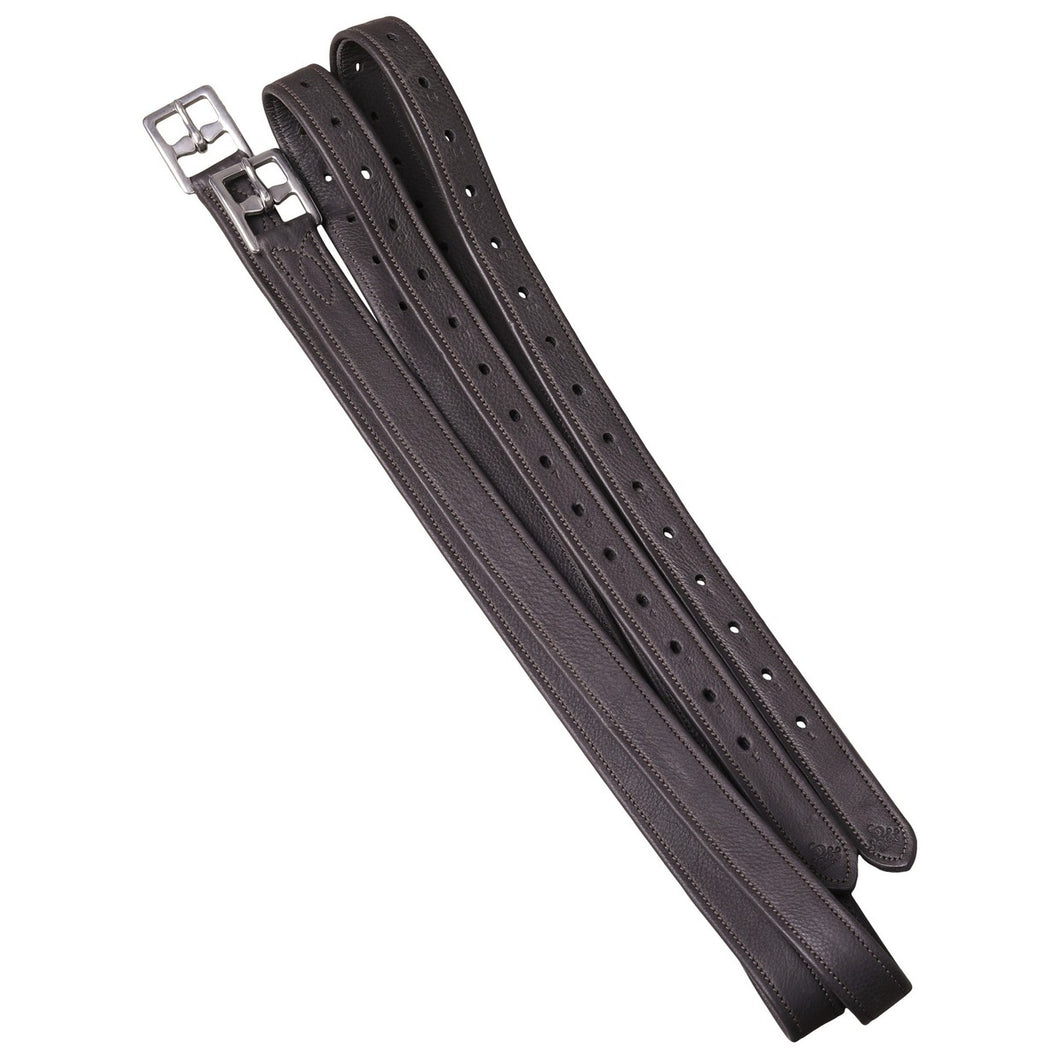 SD® SUPER SOFT STIRRUP LEATHERS. BROWN.