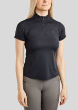 Load image into Gallery viewer, Montar - MoPearl SS Polo w. Pintucks - Navy
