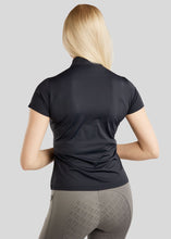 Load image into Gallery viewer, Montar - MoPearl SS Polo w. Pintucks - Navy

