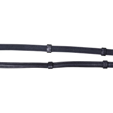 Load image into Gallery viewer, SD® 13MM WIDE REINS. SUPER SOFT/SUPER GRIP. BLACK
