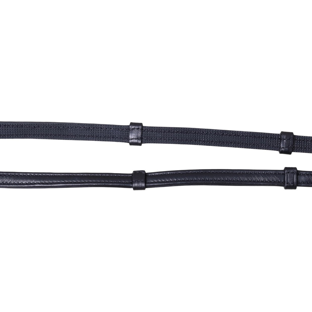 SD® 13MM WIDE REINS. SUPER SOFT/SUPER GRIP. BLACK