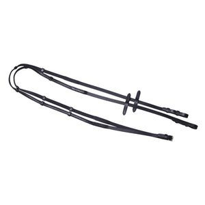 SD® 13MM WIDE REINS. SUPER SOFT/SUPER GRIP. BLACK