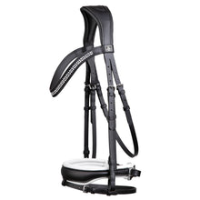 Load image into Gallery viewer, SD® BIJOU BRIDLE. BLACK/WHITE.
