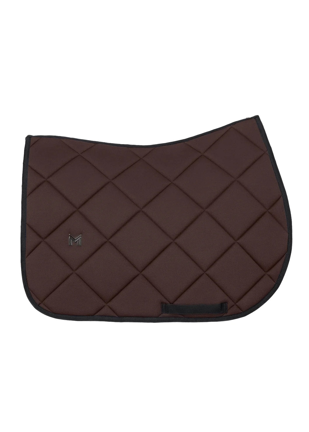 Maximilian Crew Jumping Saddle Pad (Chocolate)Full Jump