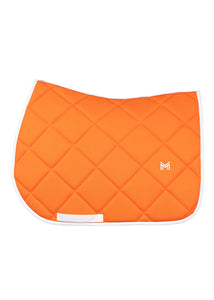 Maximilian Crew Jumping Saddle Pad (Tangerine)