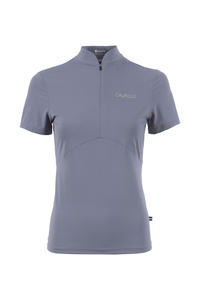 CAVALLO- LADIES T-SHIRT STAND-UP COLLAR JERSEY CAVAL TRAINING SHIRT