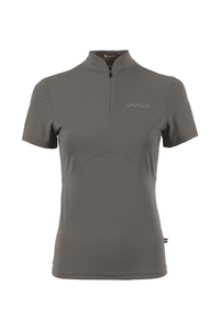 CAVALLO- LADIES T-SHIRT STAND-UP COLLAR JERSEY CAVAL TRAINING SHIRT