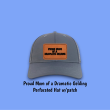 Load image into Gallery viewer, Equine &amp; Design Perforated Trucker Hat w/ Patch
