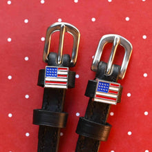 Load image into Gallery viewer, Mane Jane American Flag Spur Straps
