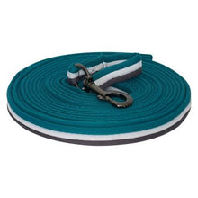 Load image into Gallery viewer, IRH Deluxe Lunging Girth w/ Lunge Line ~ Ocean
