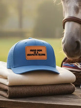 Load image into Gallery viewer, Equine &amp; Design Perforated Trucker Hat w/ Patch
