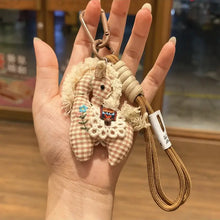 Load image into Gallery viewer, Keypus Fabric Pony Bag Charm/Keychain
