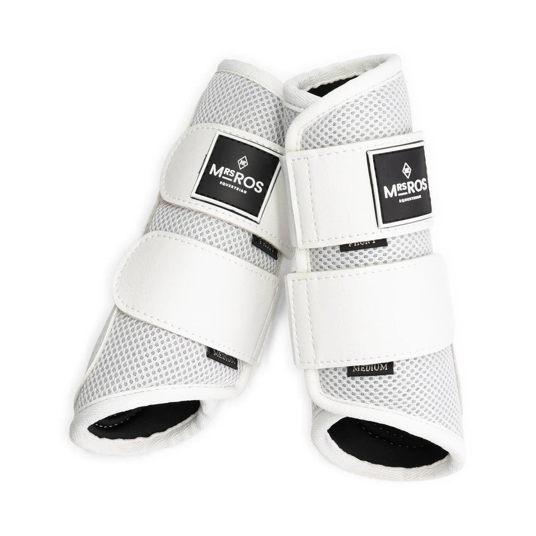 Mrs. Ros Performance Splint Boots ~ White