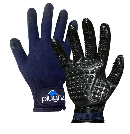 Plughz Wet/Dry Grooming Glove