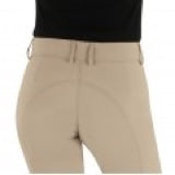 Load image into Gallery viewer, OvatioOvation® EuroWeave DX™ Taylored™ Front Zip Knee Patch Euro Seat Breeches- Ladies&#39;
