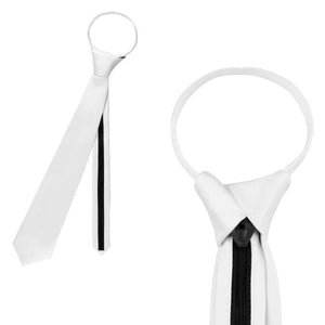Equetech Mens White Competition Tie