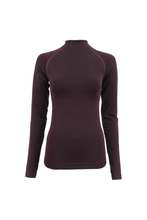 Load image into Gallery viewer, Cavallo Emica Compression Shirt ~ Red Wine ~ ON SALE

